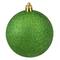 32ct. 3.5" Christmas Green Shatterproof 4-Finish Christmas Ball Ornaments